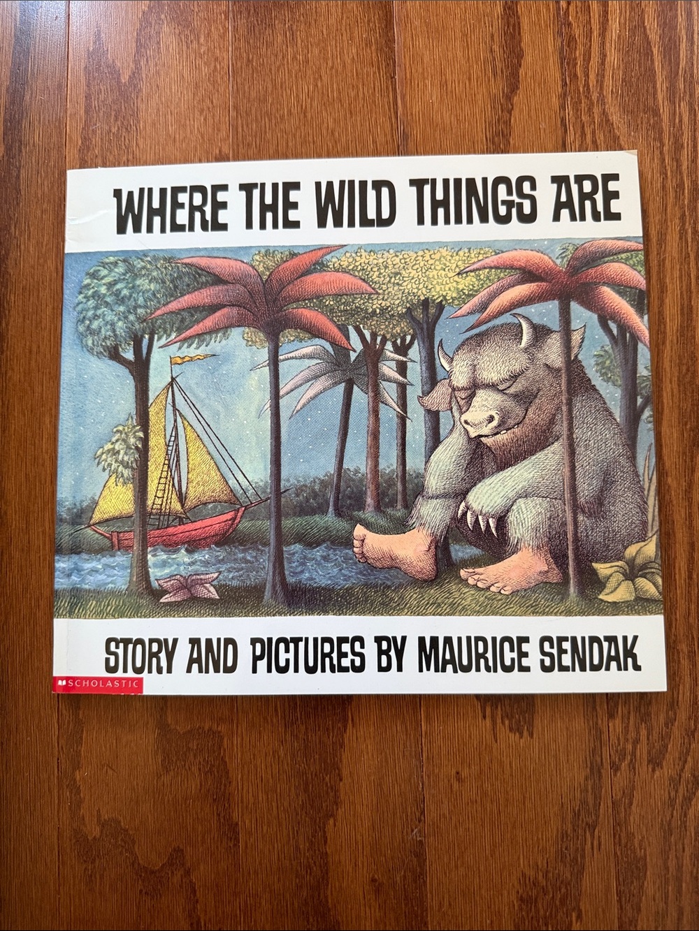 Vintage Where the Wild Things Are Maurice Sendak Scholastic Children’s Book